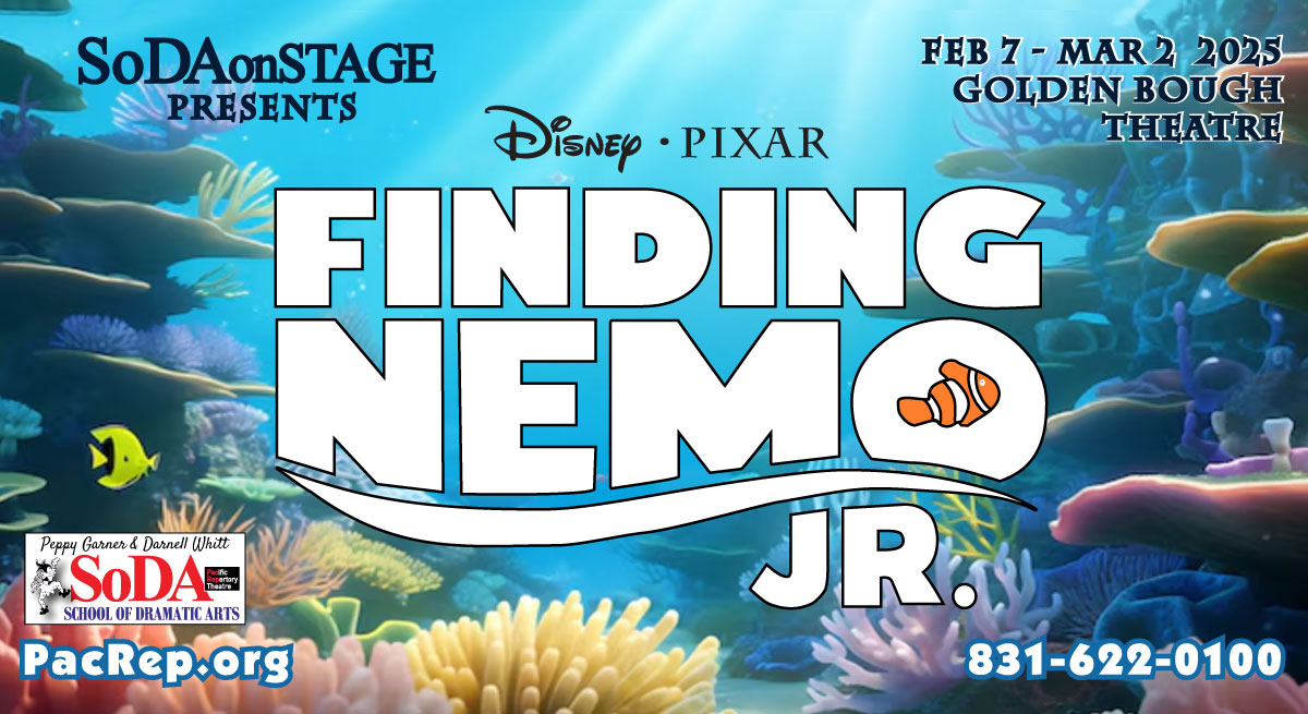 SoDAonStage presents Finding Nemo Jr at the Golden Bough, Feb 7 - Mar 2, 2025