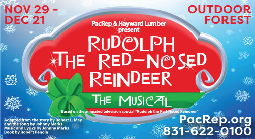 PacRep presents Rudolph the Red-Nosed Reindeer at the Outdoor Forest Theater, Nov 29 - Dec 21, 2025